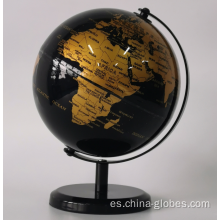 Mapa de geografía de globo del mundo de decoración clásica